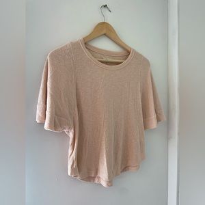 MADEWELL 100% Cotton Light Pink Women’s Top